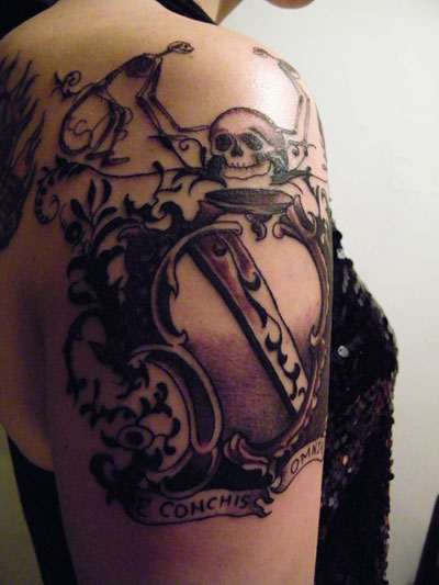 My Newest Tattoo Is A Piece Adapted From The Bookplate Of Erasmus Darwin